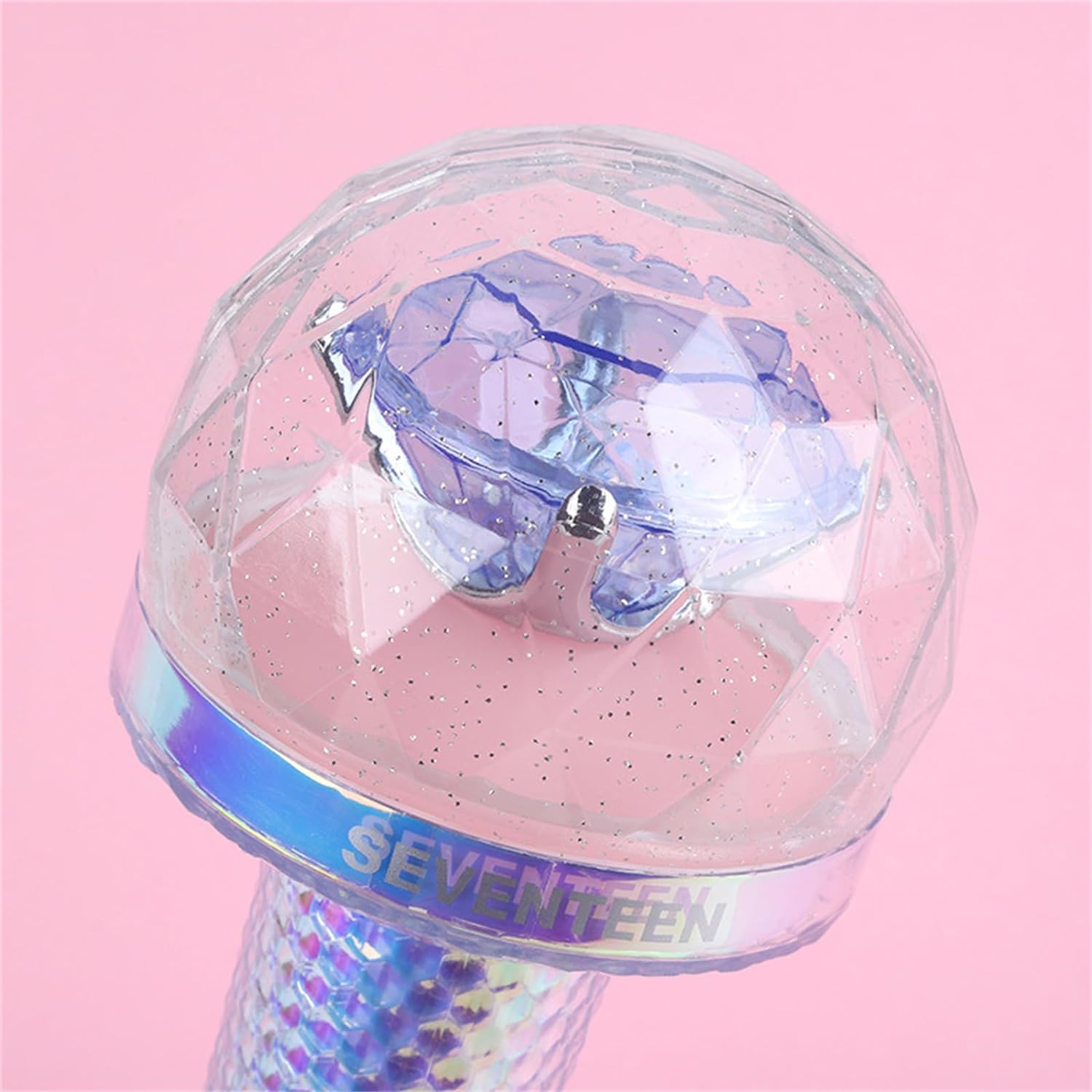 Official SEVENTEEN Lightstick Ver.2 - K-Pop Concert Glow Stick with 13 Colors & Bluetooth Control - Perfect for SVT Carat Fans, Concerts, Fan Meetings & K-Pop Collections