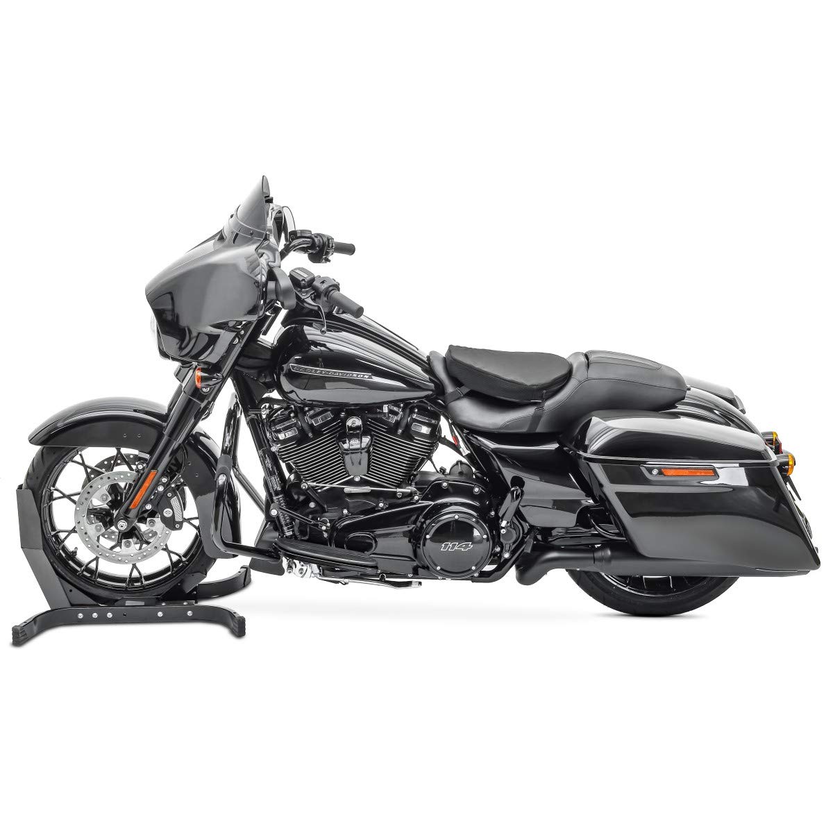 Moto Guzzi V85 TT Air Seat Cushion - Comfortable Black Motorcycle Seat Pad for Long Rides & Adventure Touring