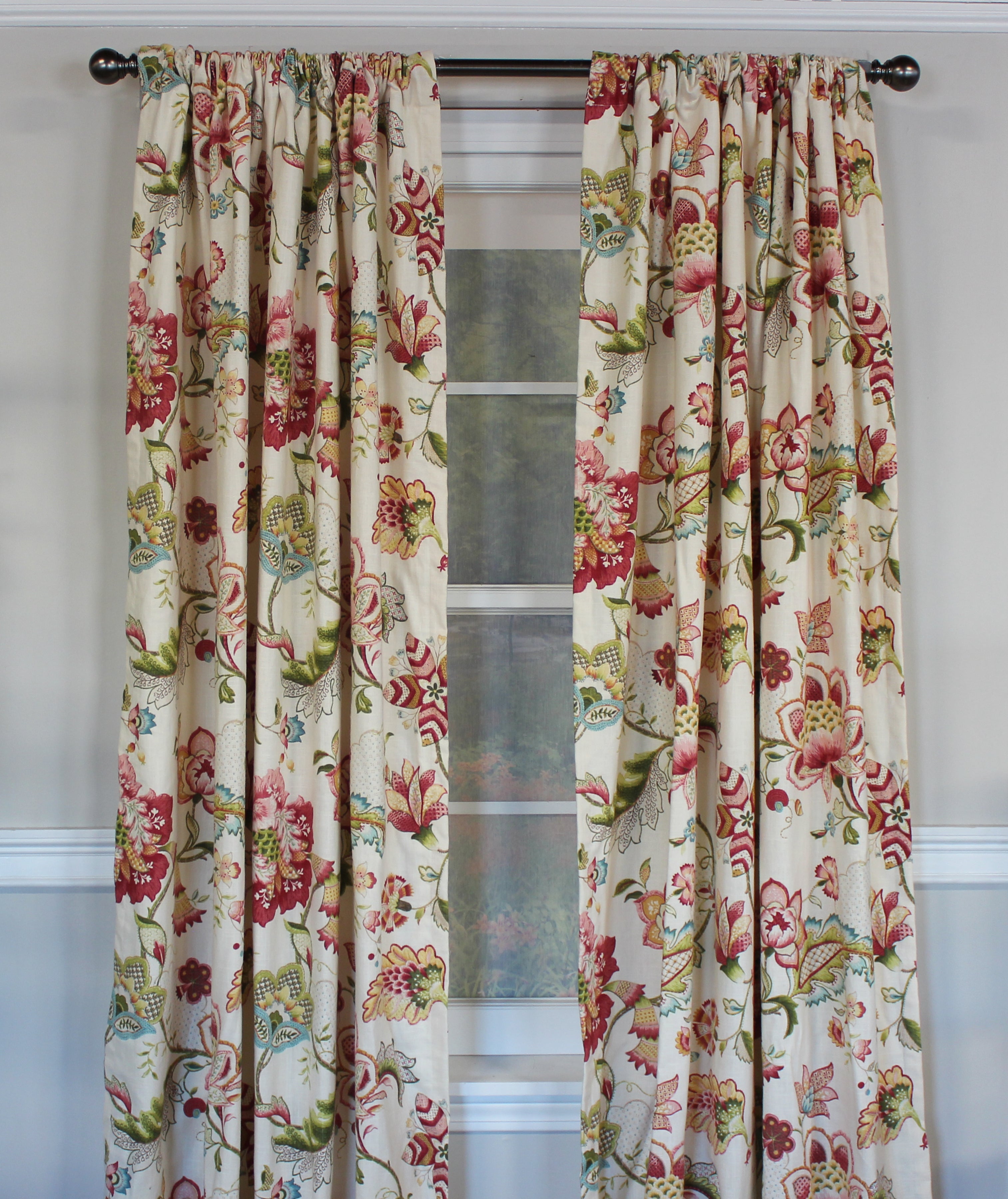 British Floral Panels - Vintage Floral Wall Decor for Home & Office | Perfect for Living Room, Bedroom, and Wedding Backdrops