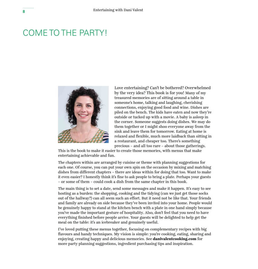 Dani Valent Thermomix® Cookbook for TM31, TM5 & TM6 - Easy Recipes for Home Cooking, Baking & Entertaining | Perfect for Dinner Parties & Family Meals