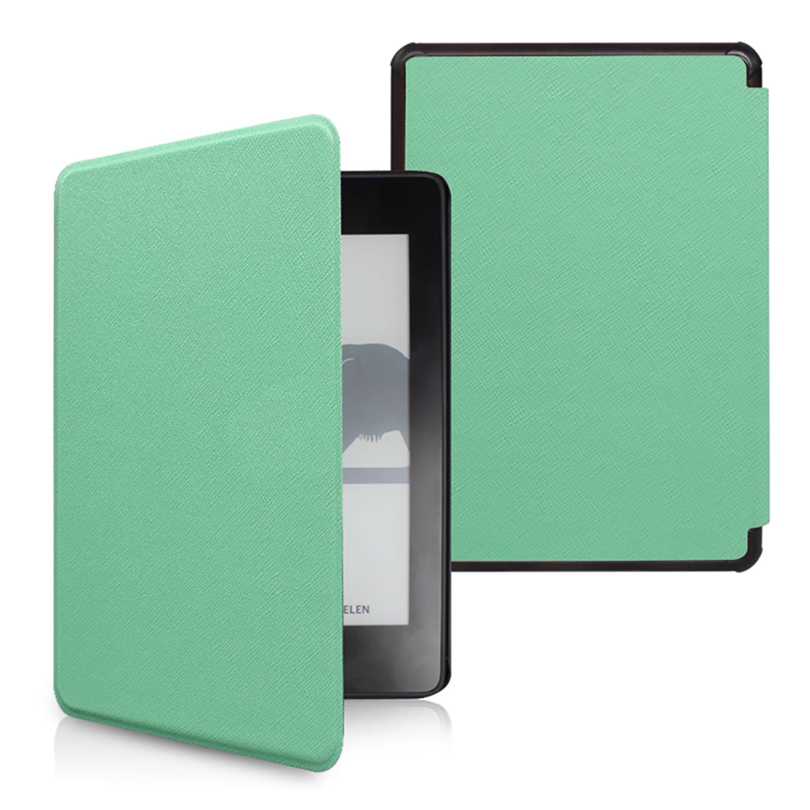 Kindle 8th Generation (6 Inch) Case - SY69JL Model - Ultra Thin PU Leather Cover with Smart Auto Sleep/Wake & Cross Pattern Design - Perfect for Reading, Traveling, and Daily Protection