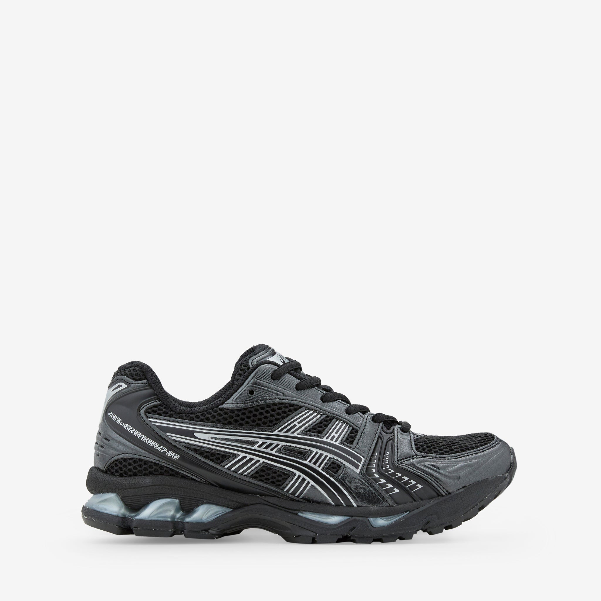 ASICS Gel Kayano 14 Running Shoes - Black & Pure Silver | Cushioned Stability Sneakers for Men & Women | Perfect for Jogging, Gym Workouts & Daily Wear