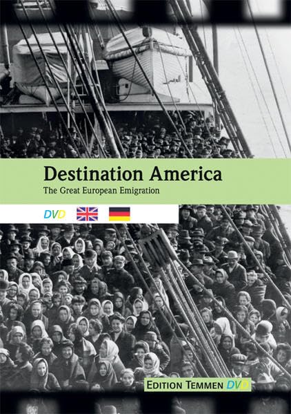 Destination America (DVD): The Great European Emigration - Historical Documentary About European Immigration to USA | Perfect for History Teachers, Students & Documentary Lovers