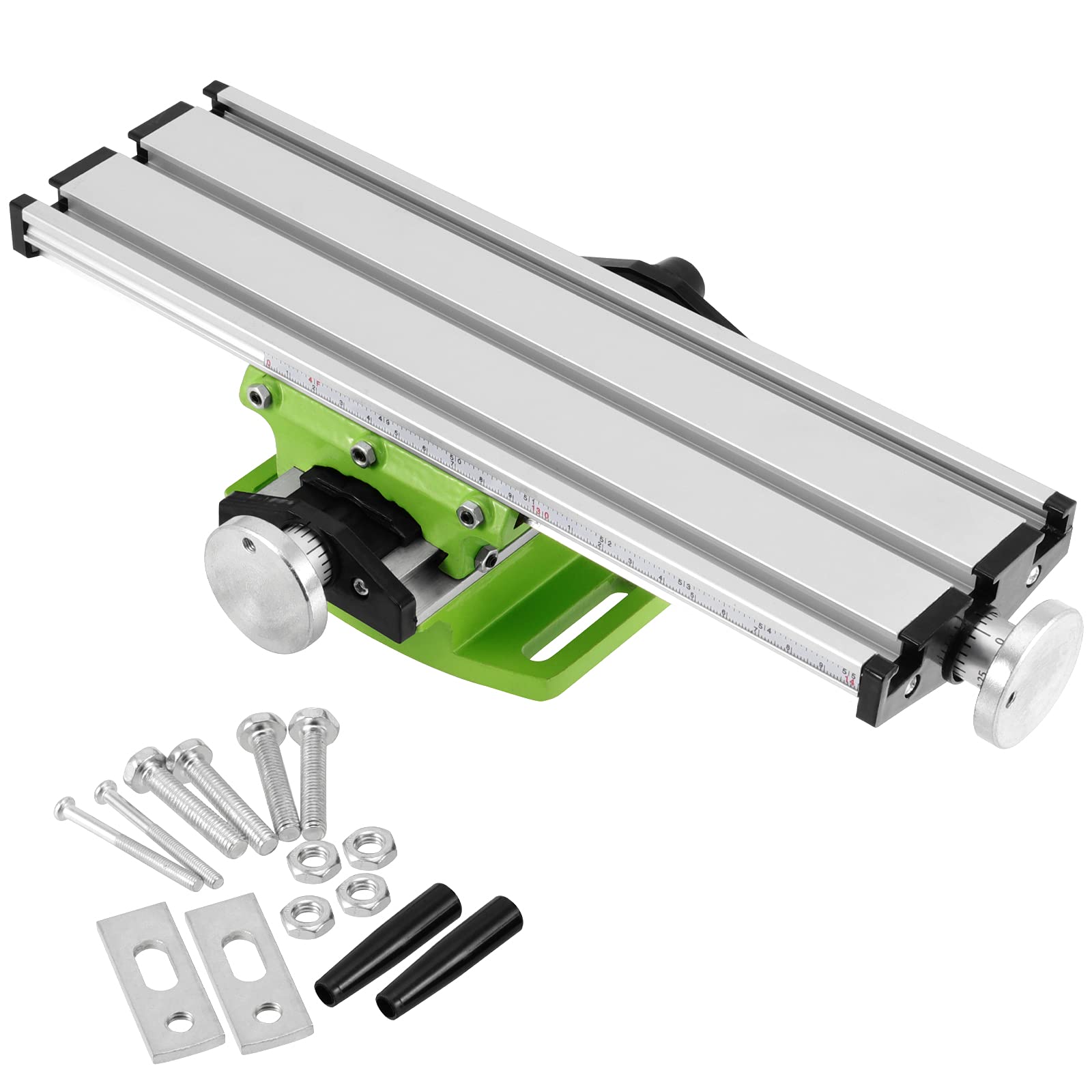 12.2 Inch Milling Machine Worktable - Precision XY Axis Cross Slide Table for Mini Drill Press & Drill Bracket | Metalworking, Woodworking & DIY Projects