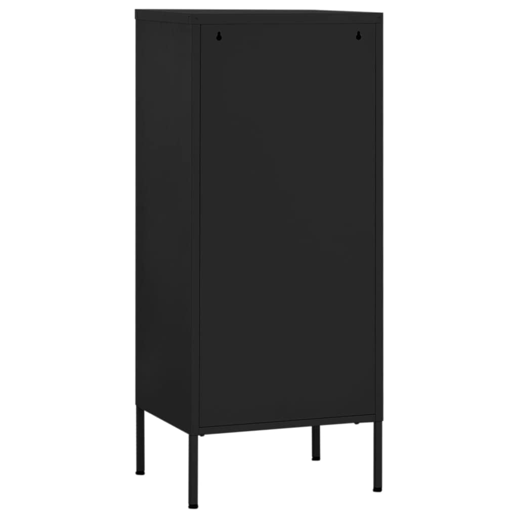 Black Steel Storage Cabinet 16.7