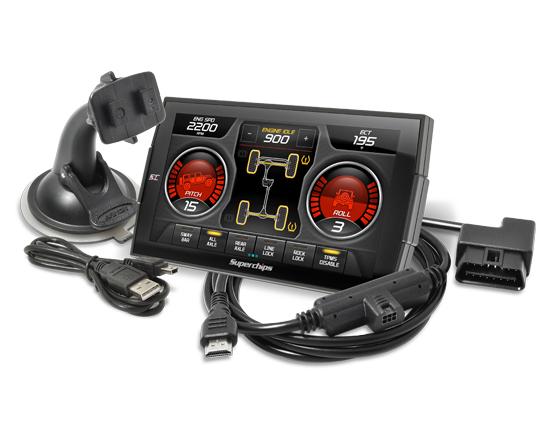 2022 Jeep JT Superchips Trail Dash 3 Performance Tuner 42051 JT 3 - Off-Road Adventure & Towing Upgrade for Jeep Gladiator