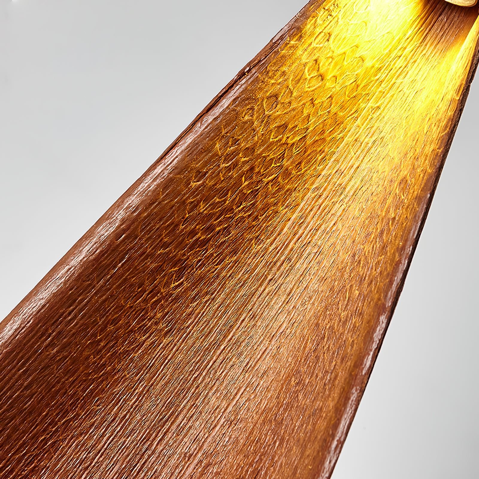 Handmade Cocoa Leaf Pendant Light - Natural Boho Hanging Lamp for Living Room, Bedroom & Dining Room Decor