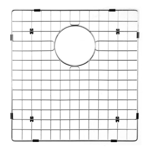 Hamat SWG 1616F 15x15 Inch Stainless Steel Wire Grate - Heavy Duty Bottom Grid for Industrial Shelving, Drainage Covers & Outdoor Equipment Protection
