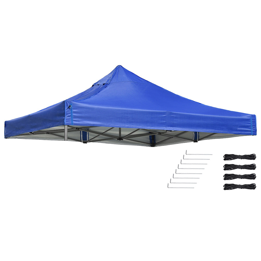InstaHibit 10'x10' Pop Up Canopy Replacement Top with Ventilation - Fits 9'7