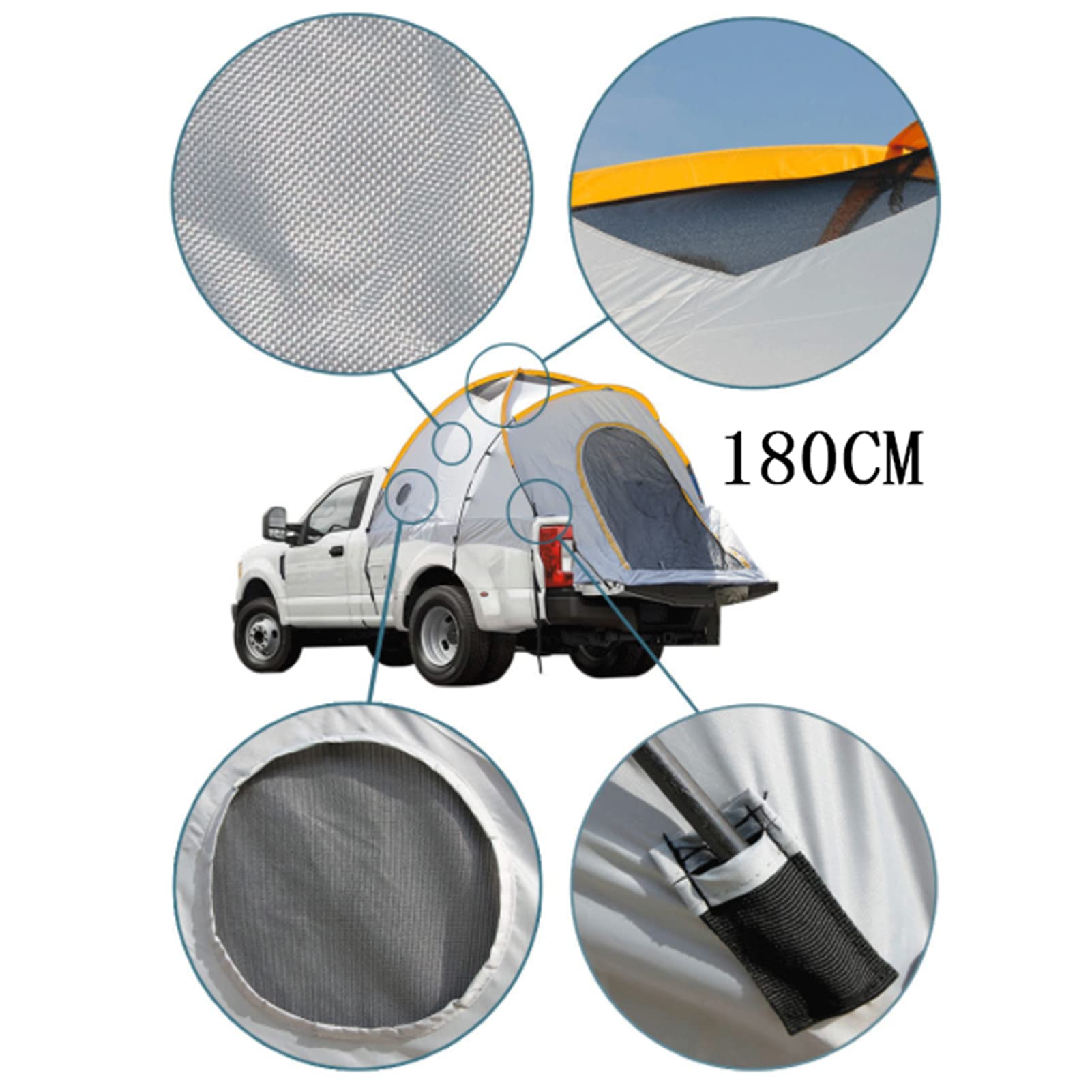 Portable Outdoor Car Tent - Waterproof Rooftop Awning for Camping, Hiking, Travel & Beach | SUV Side Canopy Shelter for Sun & Rain Protection | Perfect for Road Trips, Picnics & Outdoor Adventures
