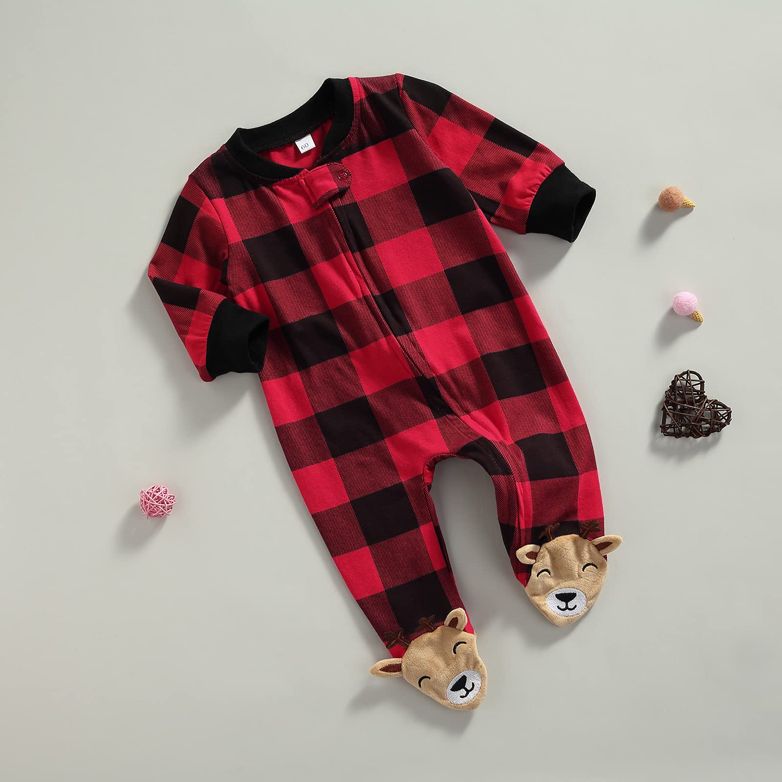 Adorable Newborn Baby Girl & Boy Footie Romper - Soft One-Piece Jumpsuit Sleeper for Infants | Perfect for Playtime, Naptime & Photo Shoots