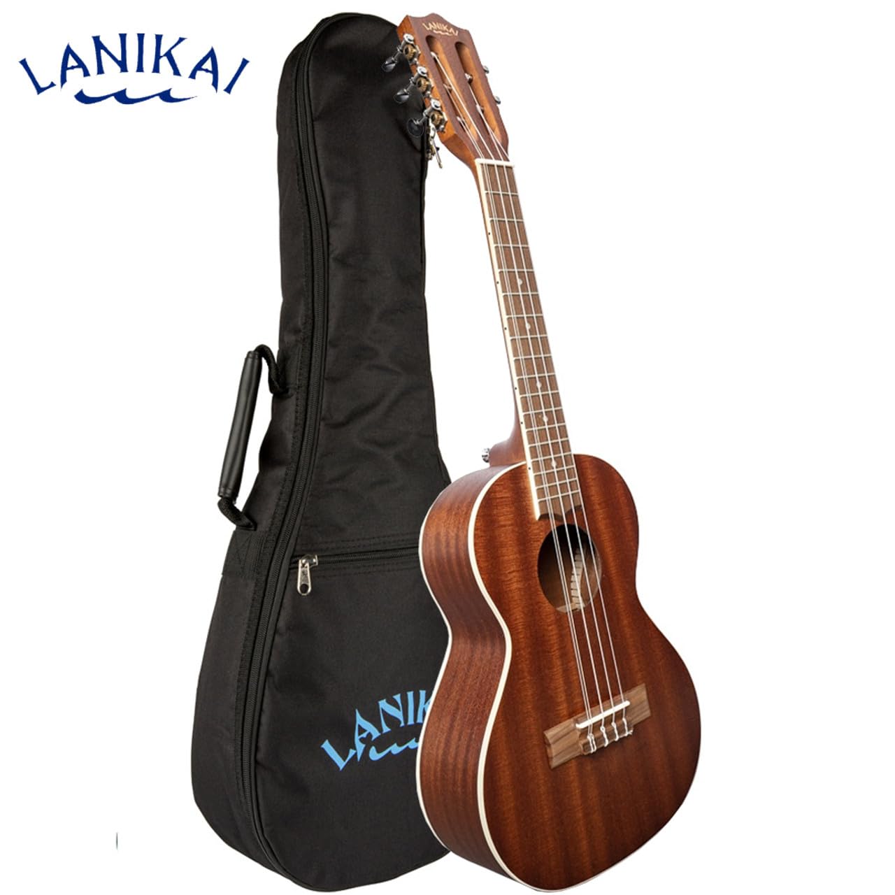 Lanikai MA-5T 5-String Tenor Ukulele - Natural Finish | Perfect for Beginners, Professionals & Hawaiian Music Performances