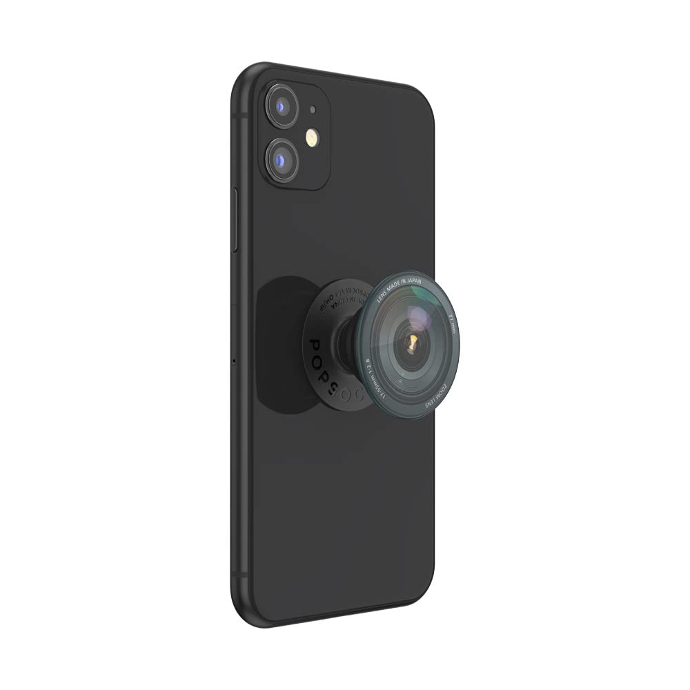 PopSockets Expanding Phone Grip with Kickstand - Reusable Adhesive Phone Holder for iPhone, Samsung & Smartphones - Perfect for Selfies, Videos & Hands-Free Use