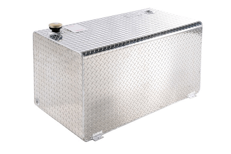 Dee Zee DZ91753 Transfer Tank for Chevy Silverado 2500HD/3500HD (1999-2022) - Heavy Duty Rectangle Design with Brite Tread Surface - Perfect for Off-Road, Construction & Work Truck Applications