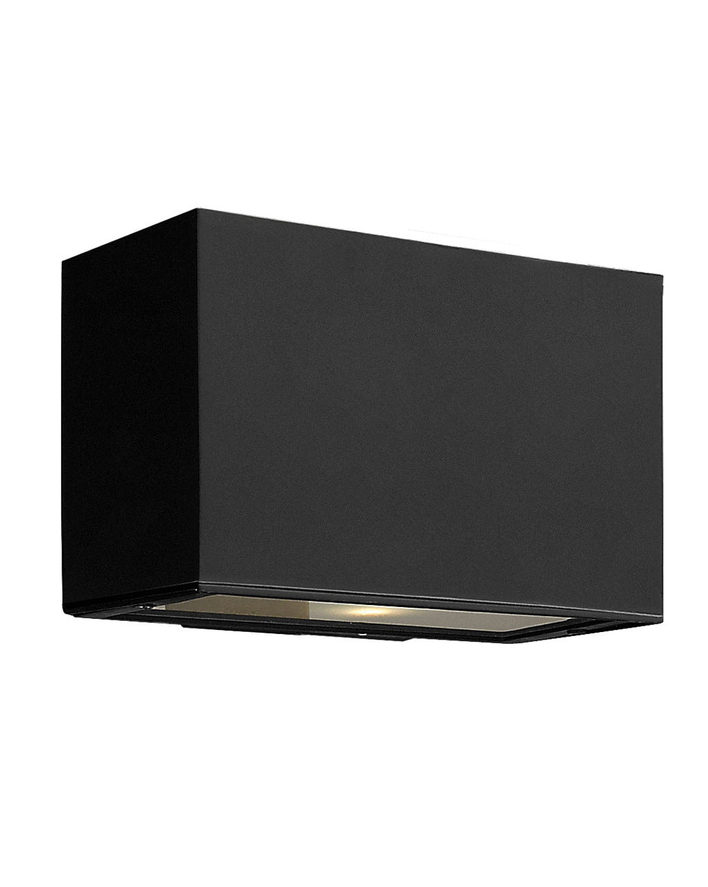 Atlantis LED Wall Mount Light Fixture in Satin Black - Modern Indoor/Outdoor Lighting for Living Room, Bedroom, Patio & Hallway