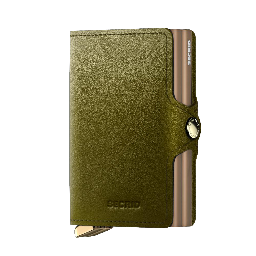 SECRID Premium Twinwallet Dusk - RFID Blocking Leather Wallet for Men & Women | Slim Bifold Credit Card Holder with Money Clip | Perfect for Travel, Business & Everyday Use