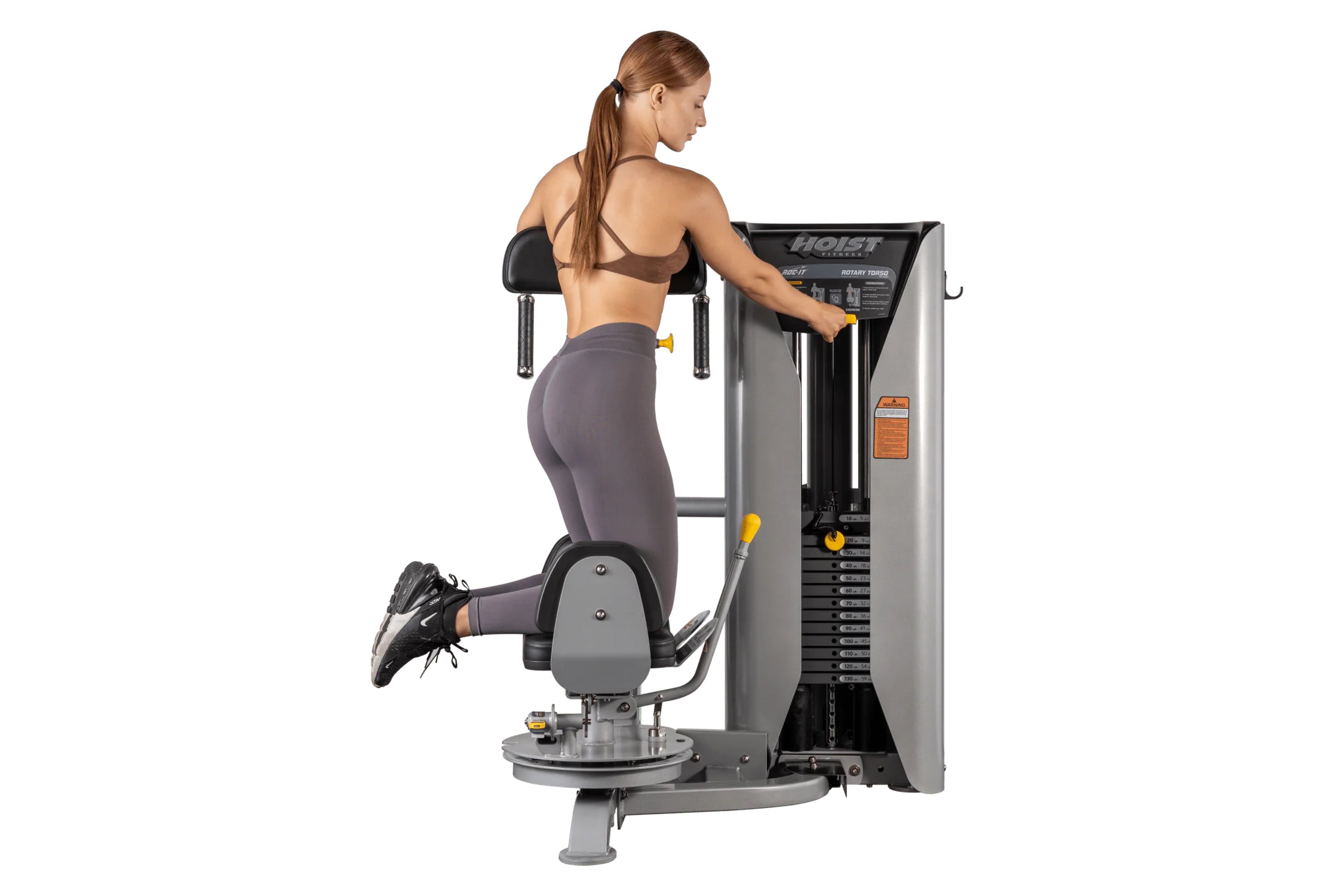 Hoist ROC IT Rotary Torso Machine (RS 2602) - Professional Gym Equipment for Core Strength Training - Perfect for Home & Commercial Fitness Centers