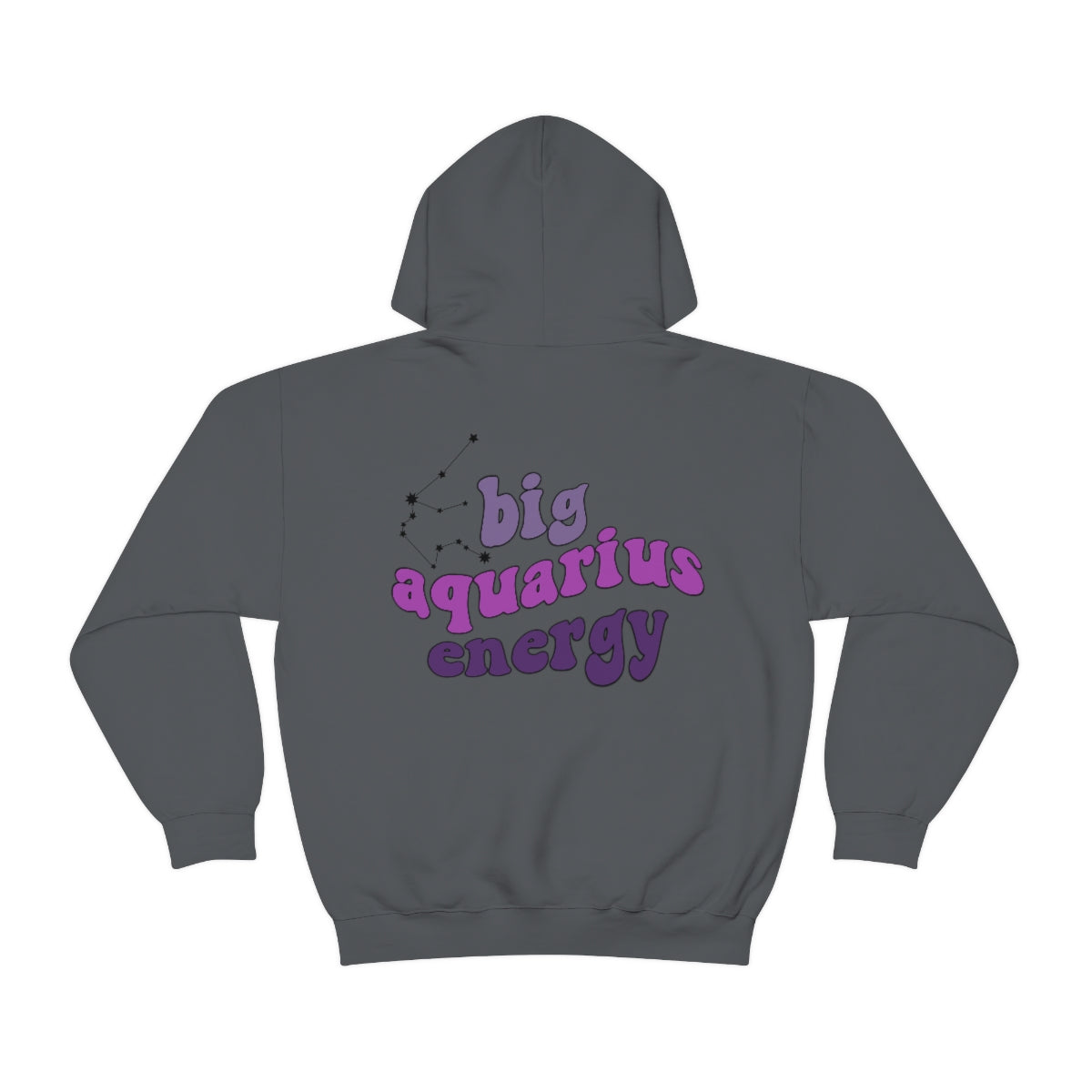 Big Aquarius Energy Hoodie | Zodiac Sweatshirt for Astrology Lovers | Christmas Gift for Aquarius | Cozy Winter Wear for Horoscope Enthusiasts