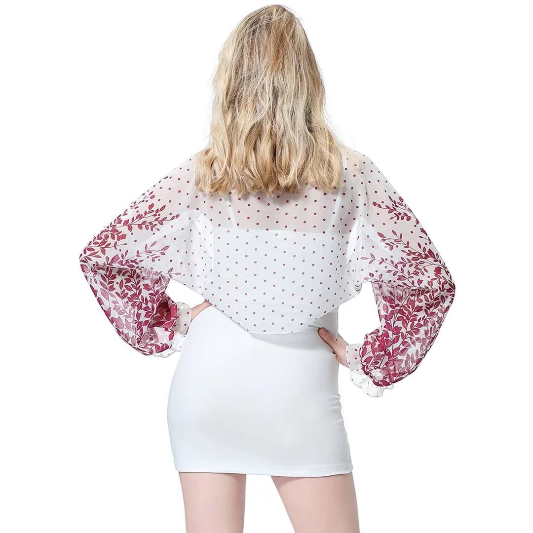 Lightweight Chiffon Shawl with UV Protection - Summer Arm Sleeves, Beach Cover-Up, Scarf Wrap for Women - Perfect for Outdoor Activities, Travel & Sun Protection