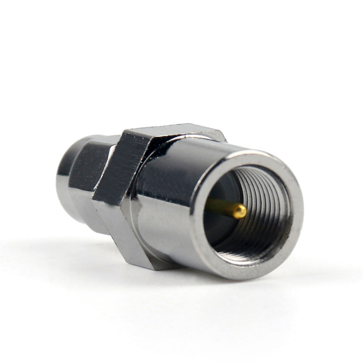 10Pcs FME Male to SMA Male RF Connector Adapter - Straight M/M for Antenna, Radio, and Wireless Communication Devices