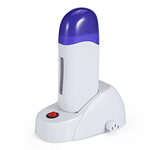 Electric Roll-On Wax Heater for Hair Removal - Professional Warm Waxing Machine with Roller Cartridges - Perfect for Home Salon, Spa & DIY Beauty Care