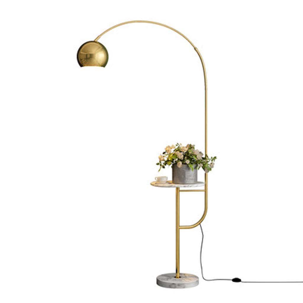 Modern Floor Lamp with Shelves - Adjustable Standing Light for Living Room, Office, Bedroom - Vertical LED Floor Lamps Indoor Lighting - Perfect for Reading, Working, and Home Decor
