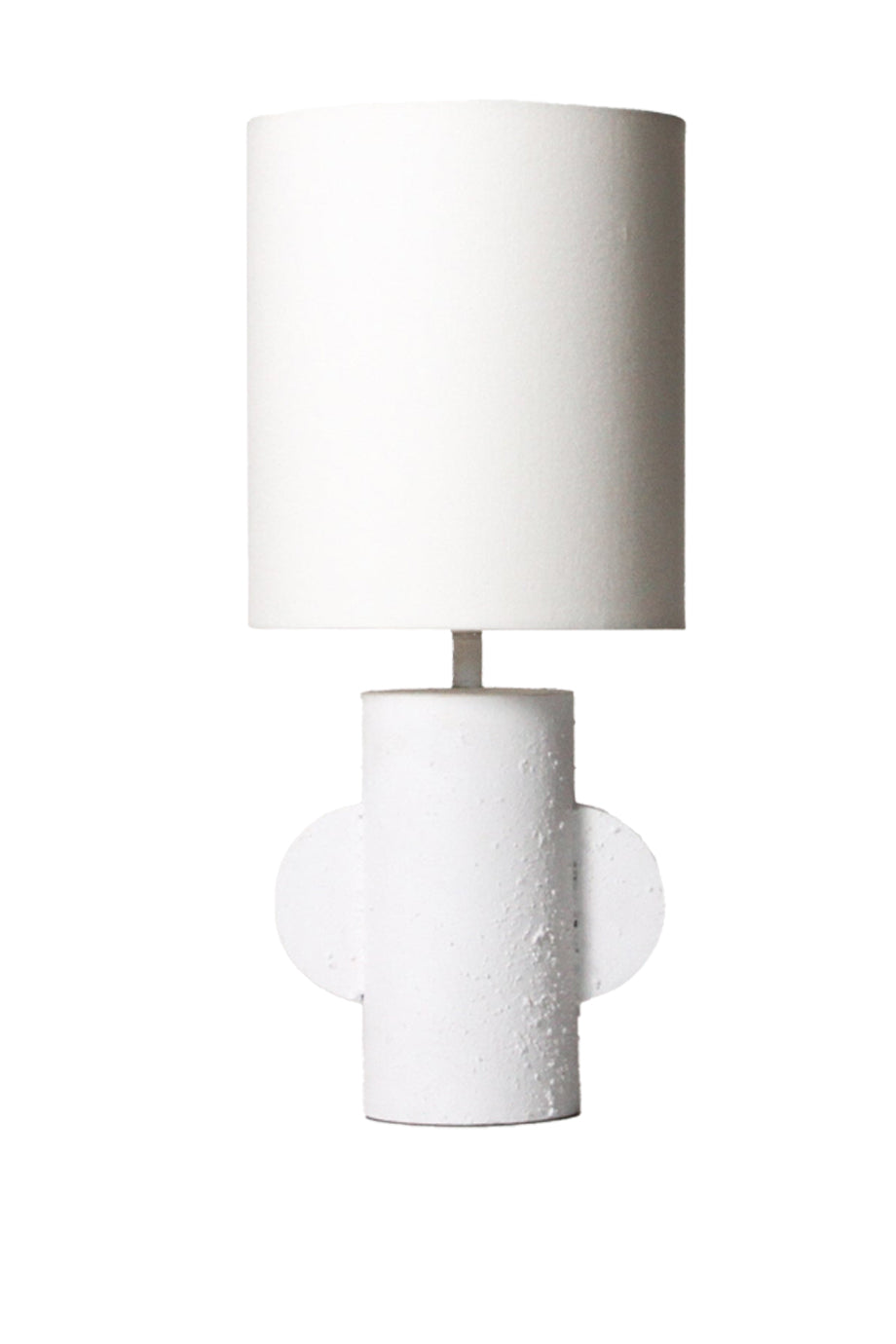 Husk Clio Lamp - Modern White Table Lamp for Bedroom, Living Room & Office - Stylish LED Lighting for Home Decor