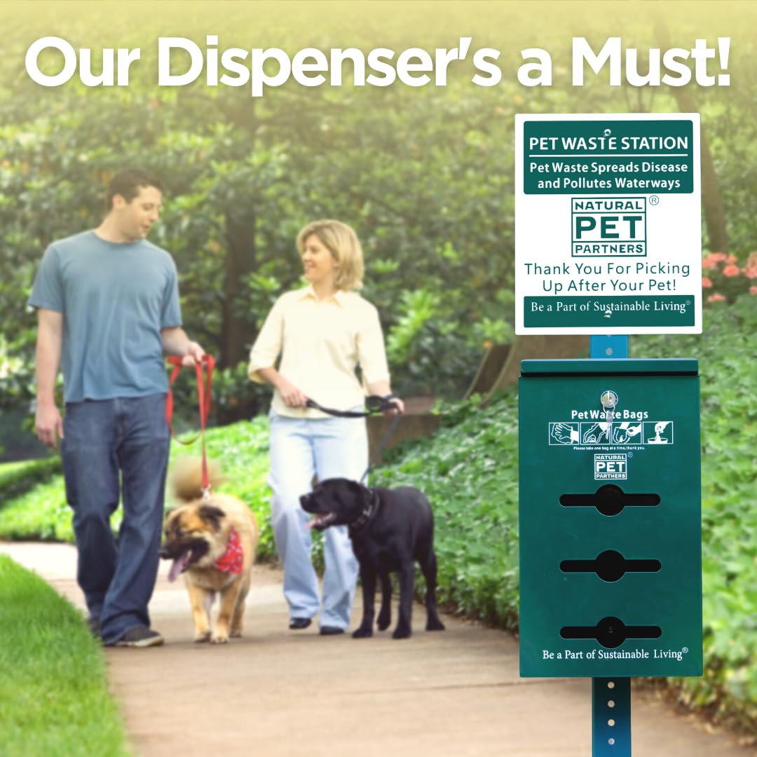**Eco-Friendly Dog Poop Bags Roll - 800 Count Biodegradable Waste Bags for Dogs with Dispenser | Durable, Scented & Leak-Proof | Perfect for Walks, Parks & Travel**