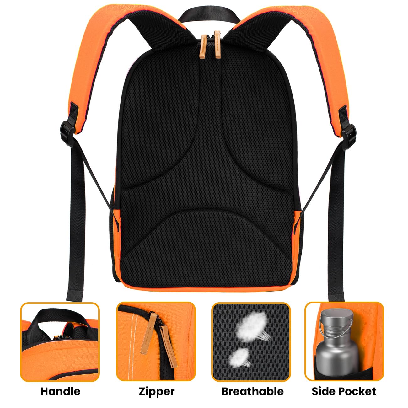 TARION Professional Waterproof Camera Backpack for DSLR SLR Cameras - Large Capacity Photography Bag with Padded Insert & 15'' Laptop Compartment (Ideal for Canon, Nikon, Fuji, Sony) - Perfect for Travel, Hiking, and Outdoor Photography