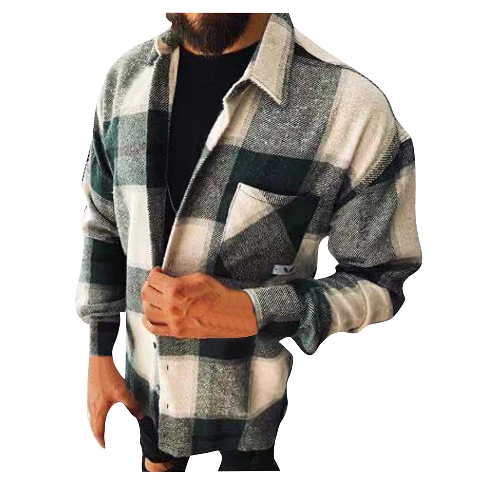 2022 Men's Fashion Oversized Anorak Work Shirt Hooded Jacket - Best Snowboard Coat for Outdoor Activities, Winter Sports & Casual Wear