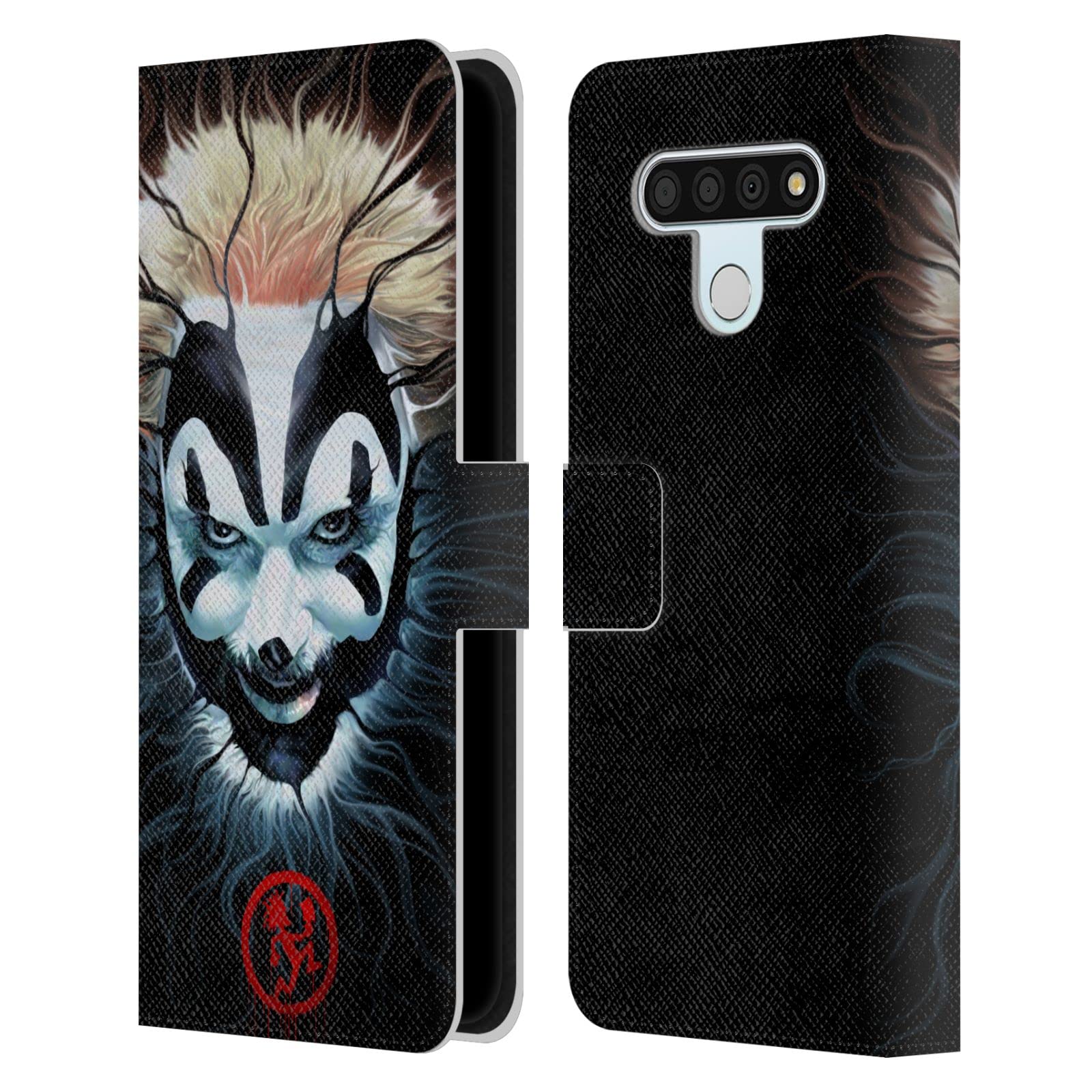 Tom Wood Violent J Smoked Nightmare Leather Book Wallet Case for LG Stylo 6 | Officially Licensed by Head Case Designs | Perfect for Nighttime Use and Horror Fans