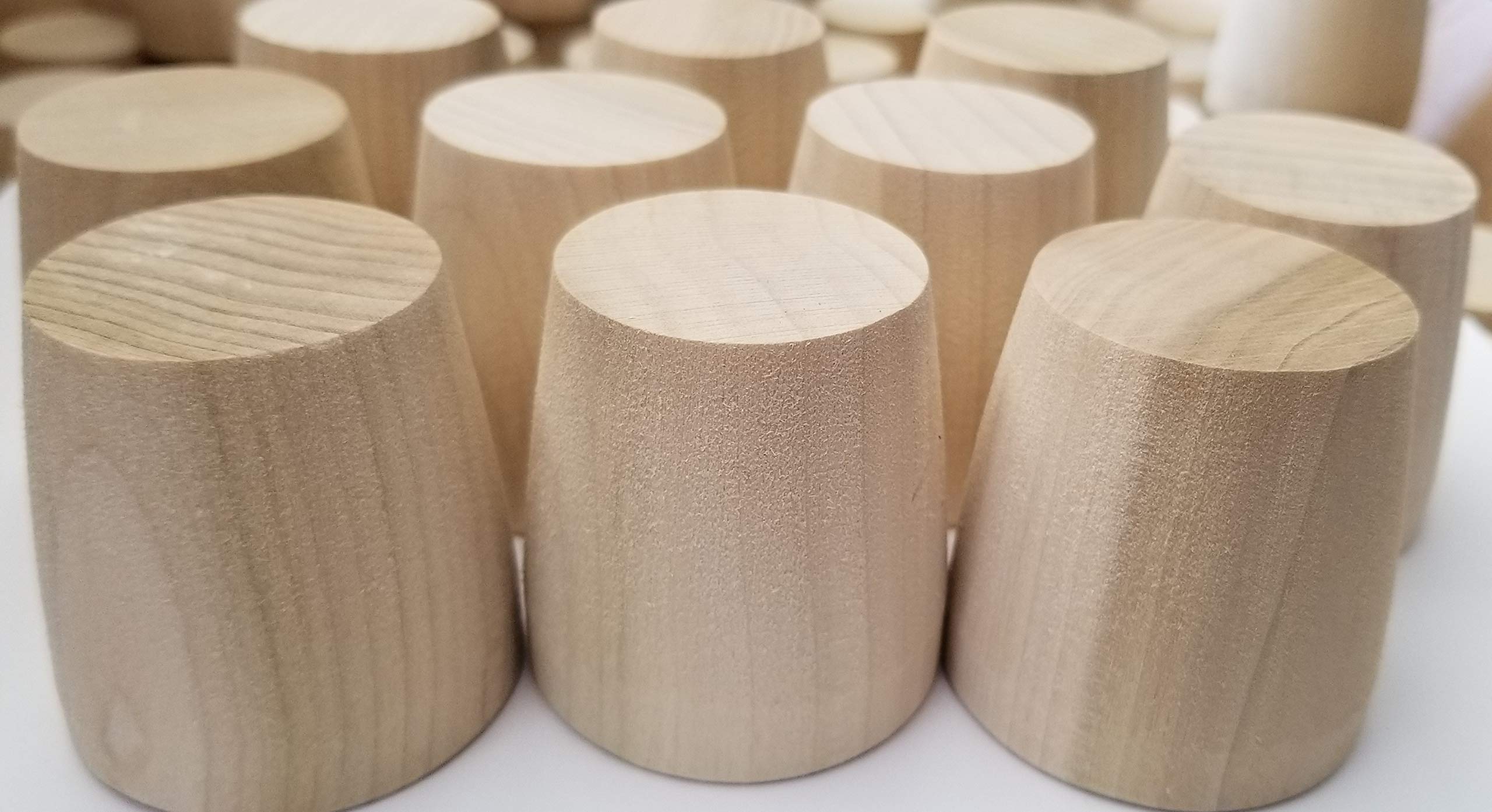 10 Natural Wooden Bung Plugs for Wine Barrels - Premium Oak Barrel Stoppers for Home Brewing, Winemaking & DIY Projects - Perfect for Wine Fermentation, Aging & Storage