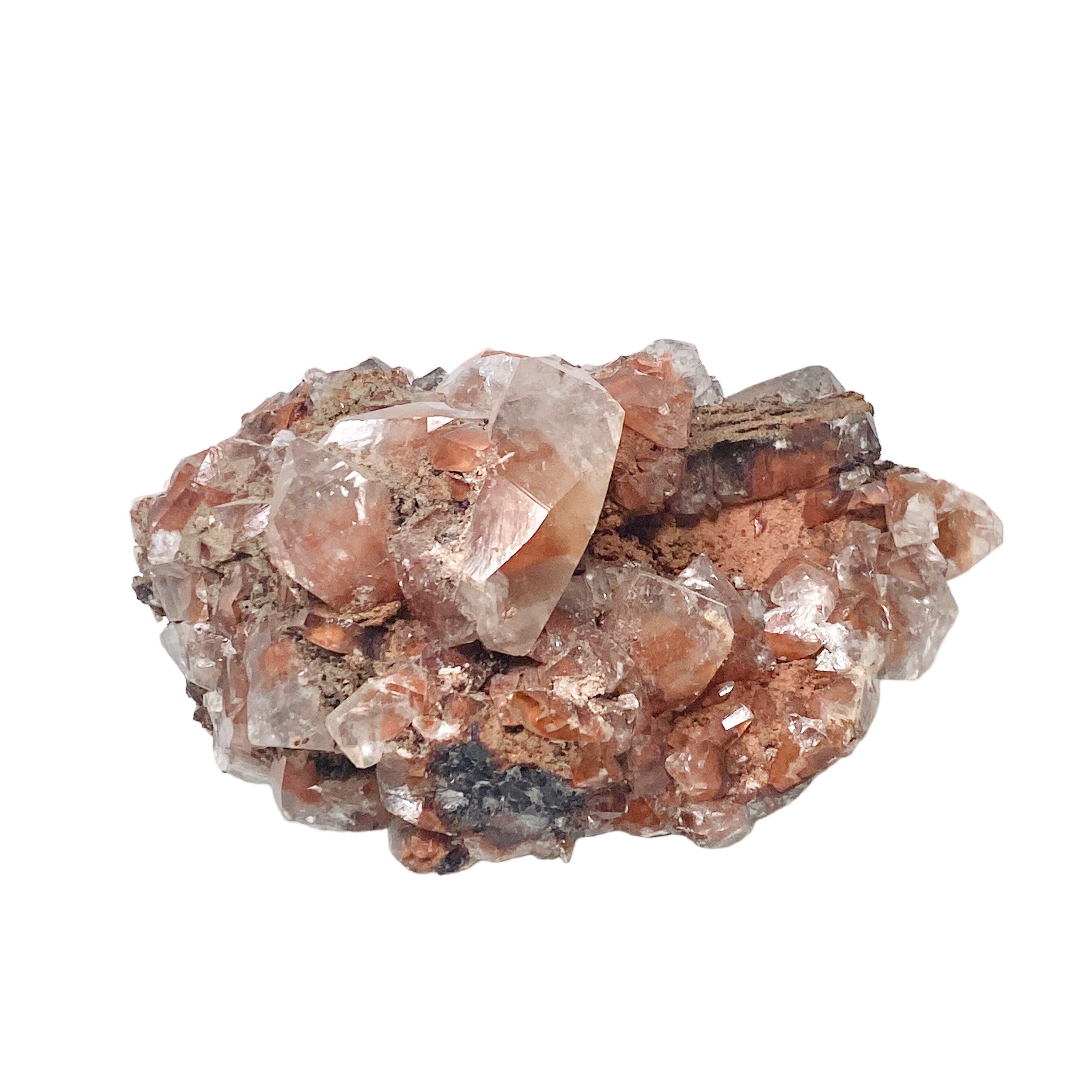 Natural Red Calcite Crystal Specimen - RCSM 03 | Healing Stone for Meditation, Energy Work & Home Decor