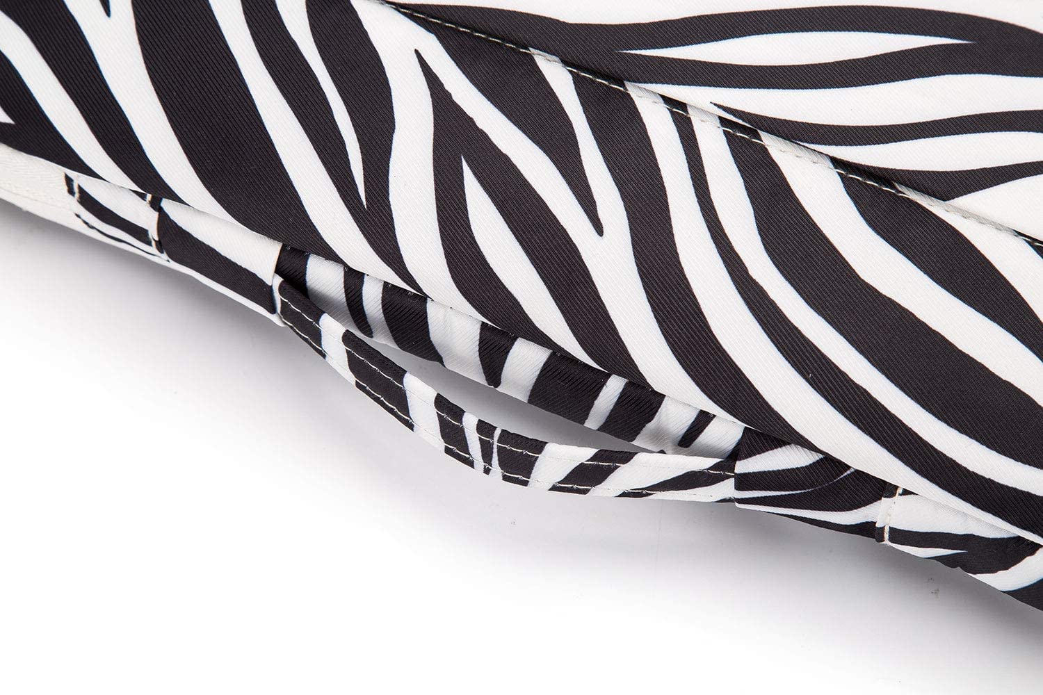 360° Protective Waterproof Laptop Sleeve Case for MacBook Pro 16 & 15-15.6 Inch Laptops - Shockproof Handle Bag with Durable Zipper (Zebra Print) - Perfect for Travel, Office & School Use