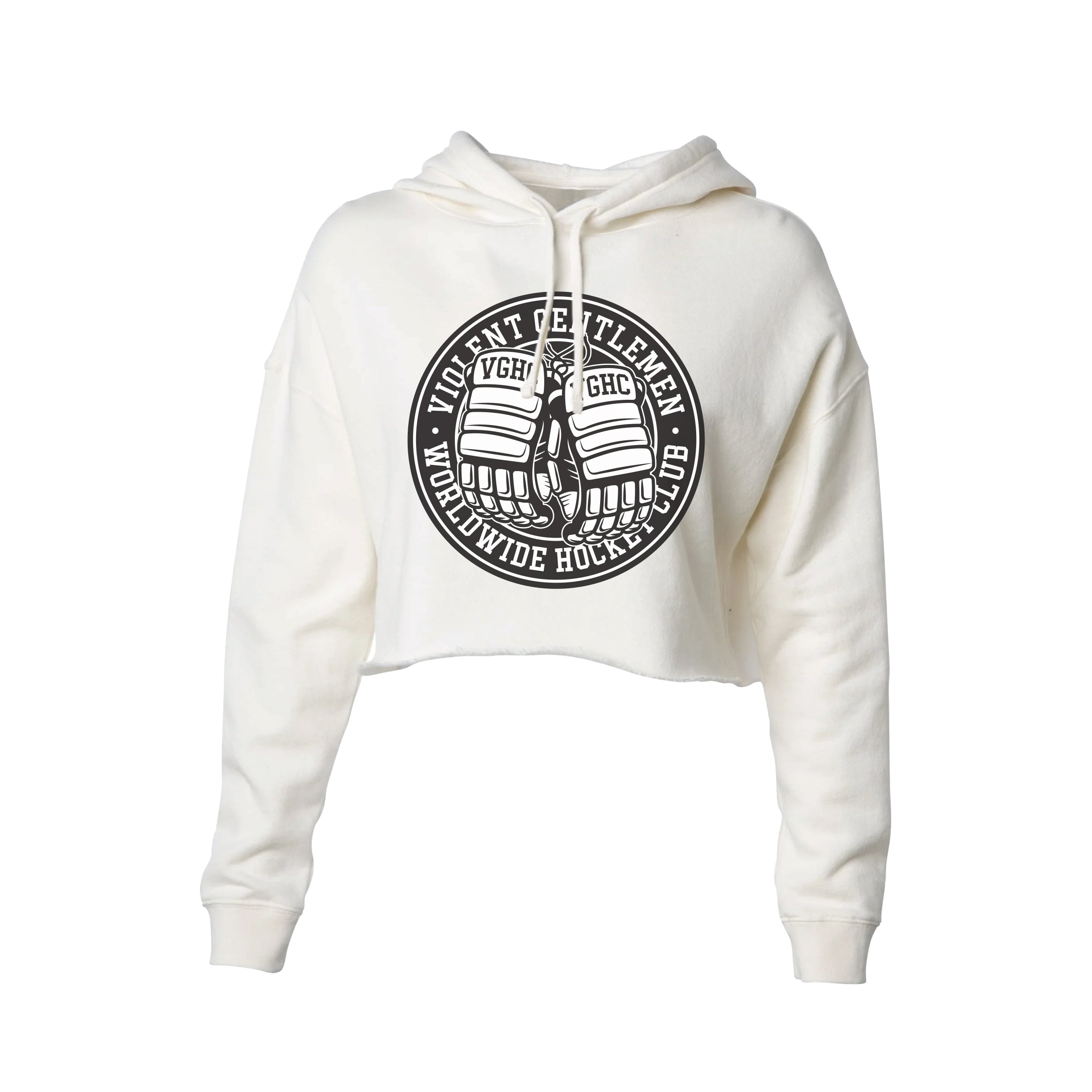 Warrior Women's Crop Hoodie - Soft Fleece Pullover Sweatshirt for Yoga, Gym & Casual Wear | Trendy Streetwear Fashion