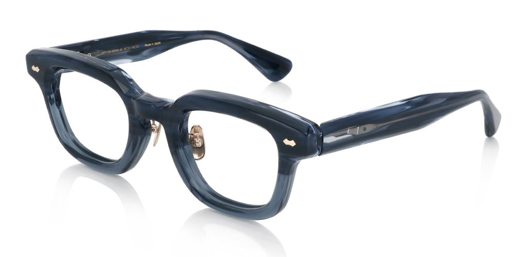 JINS UKIYO 009 58mm Classic Retro Sunglasses - UV400 Protection, Lightweight Acetate Frame for Men & Women - Perfect for Driving, Beach, and Outdoor Activities