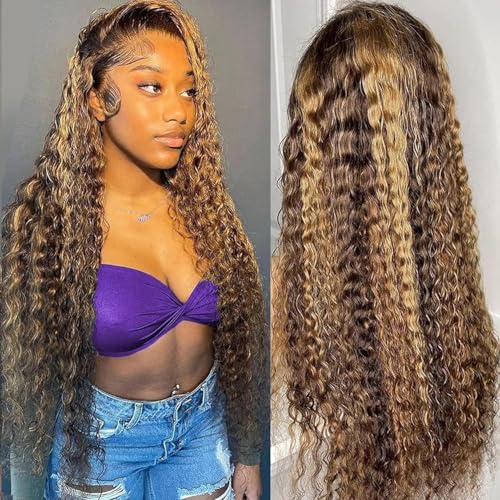 13x4 Lace Wig Highlight Color