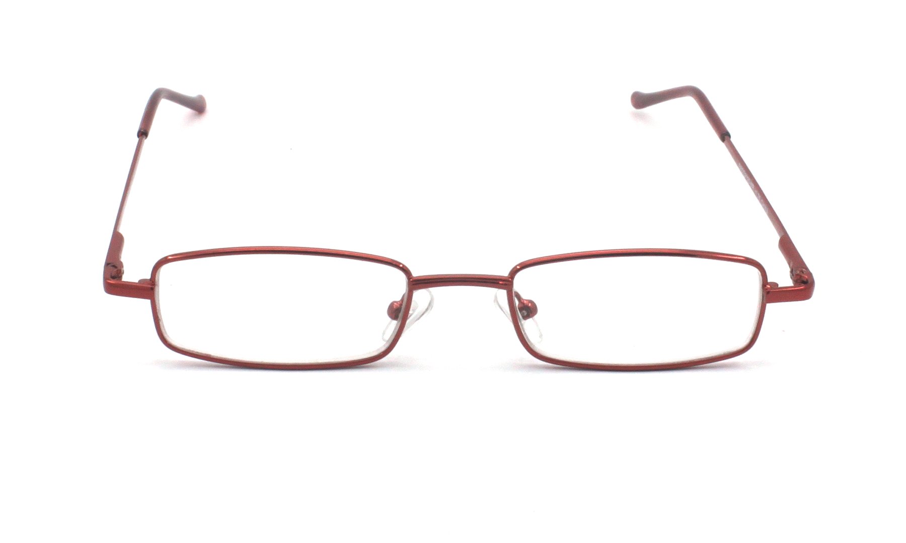 4 Pack Compact Slim Metal Reading Glasses with Tube Case for Men & Women - Lightweight Eyewear for Reading, Work, Travel & Daily Use