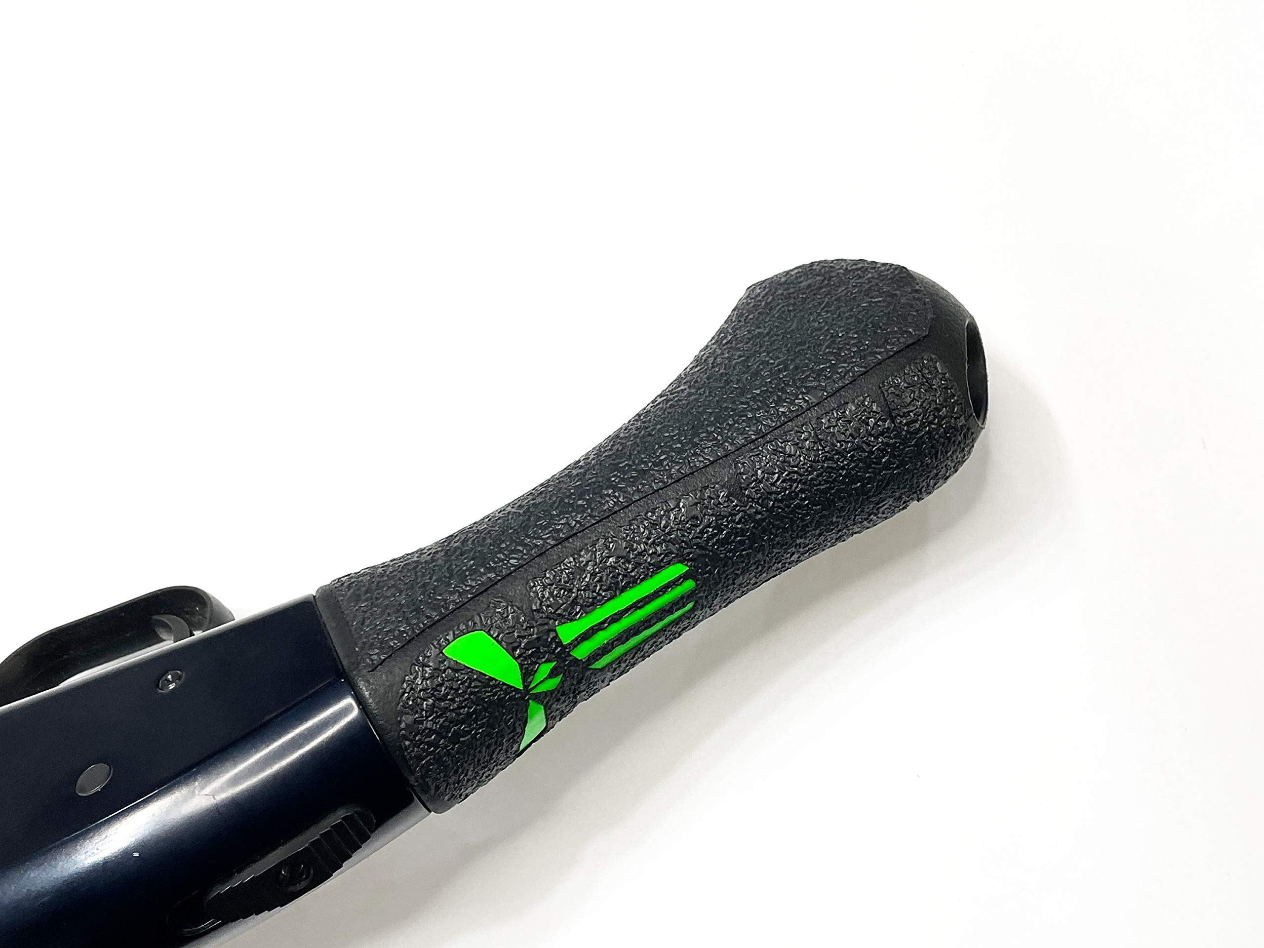 HandleItGrips Non-Slip Grip Tape for Shockwave Skull with Green Insert - Enhanced Firearm Control for Tactical Shooting & Home Defense