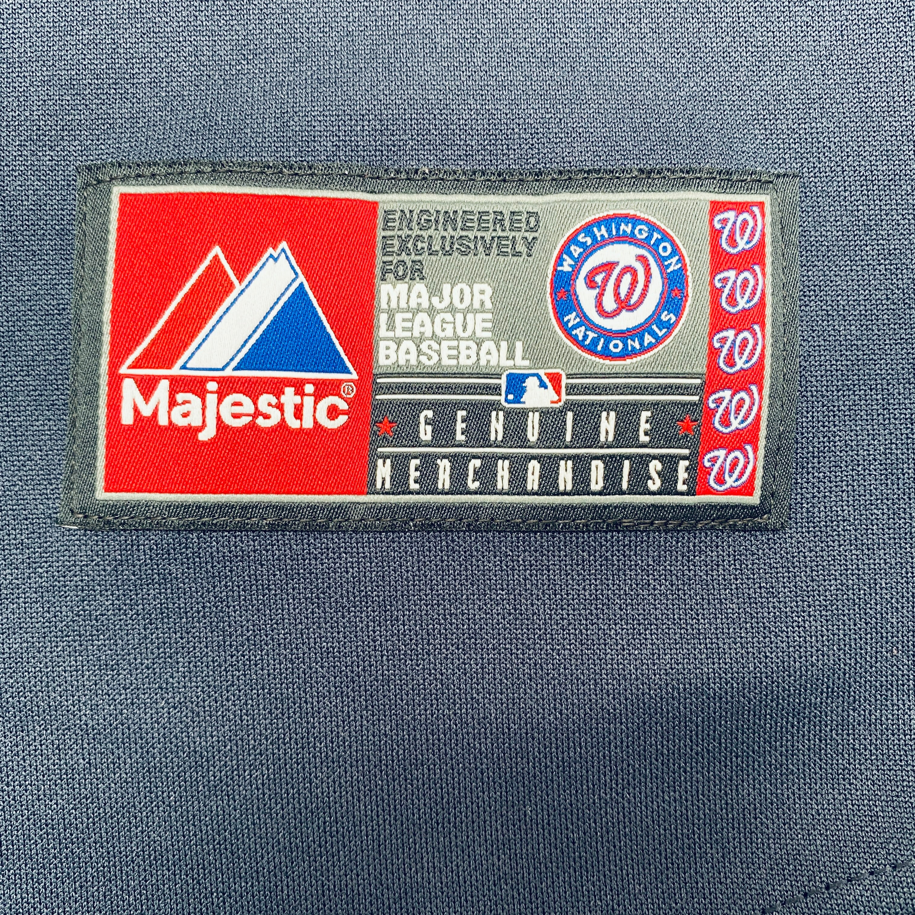Washington Nationals 2011 Navy Blue Majestic Jersey Size S - Authentic MLB Baseball Jersey for Fans & Collectors - Perfect for Games, Tailgating & Sports Memorabilia Display