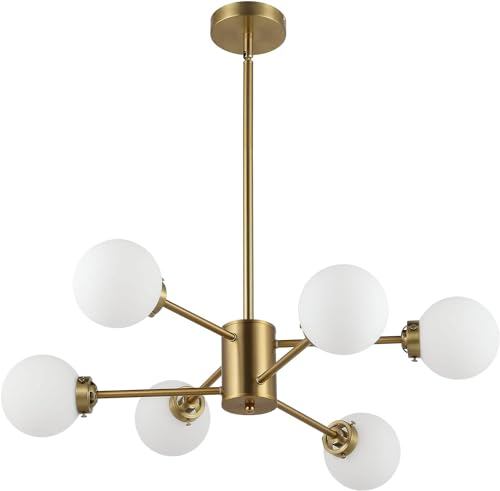 Gold + White Glass