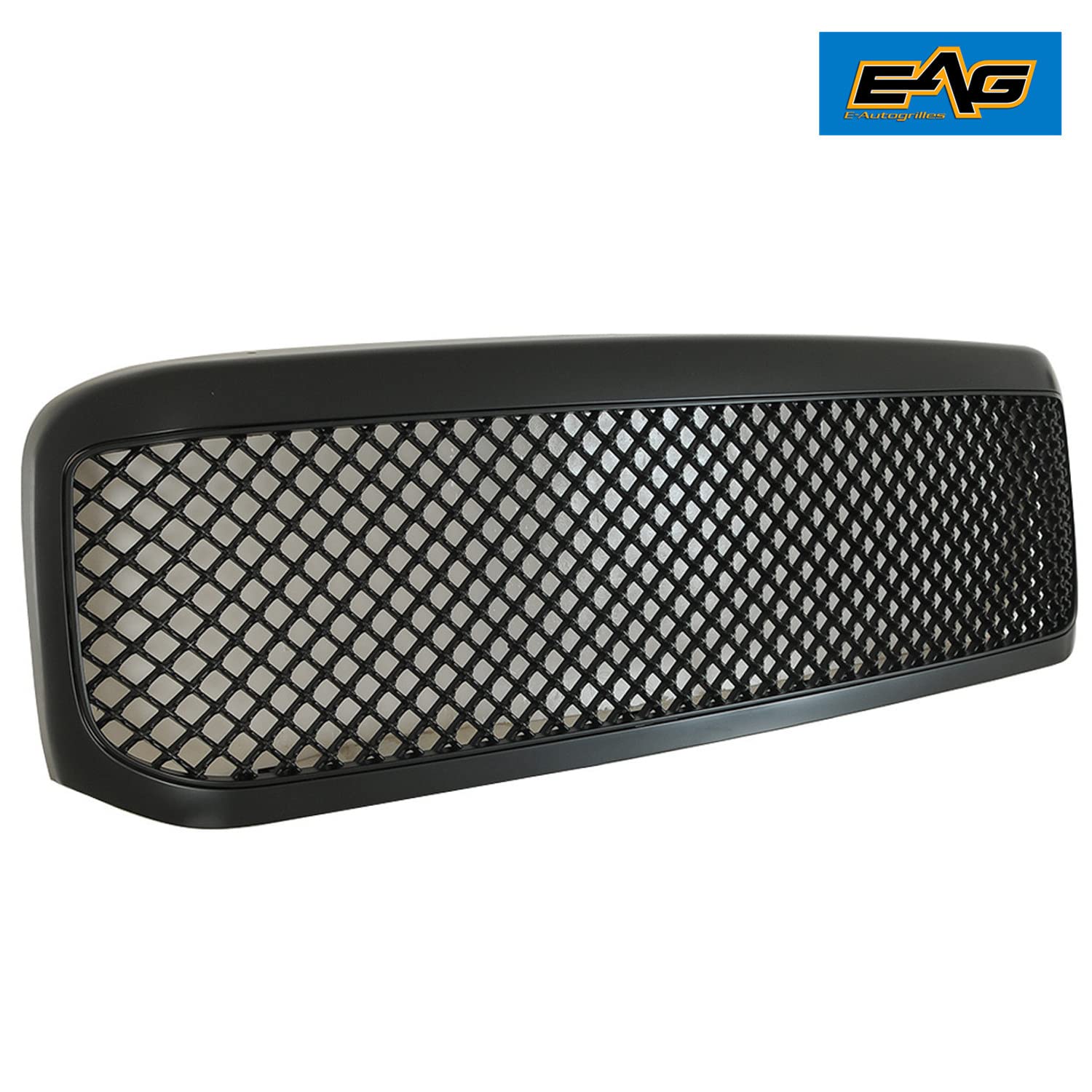 EAG Replacement Grille Mesh Front Black ABS Upper Grill Compatible with 1999-2004 Ford Super Duty - Durable Aftermarket Upgrade for Truck Enthusiasts & Off-Road Adventures