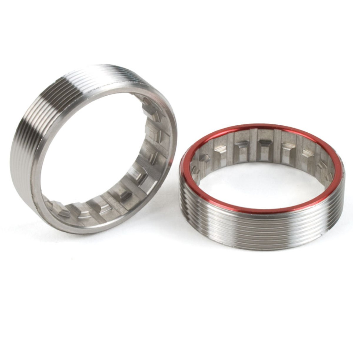 Phil Wood Bb Cups - Stainless Steel English Thread 68mm Bottom Bracket for Road & Track Bikes - Durable & Smooth Cycling Performance