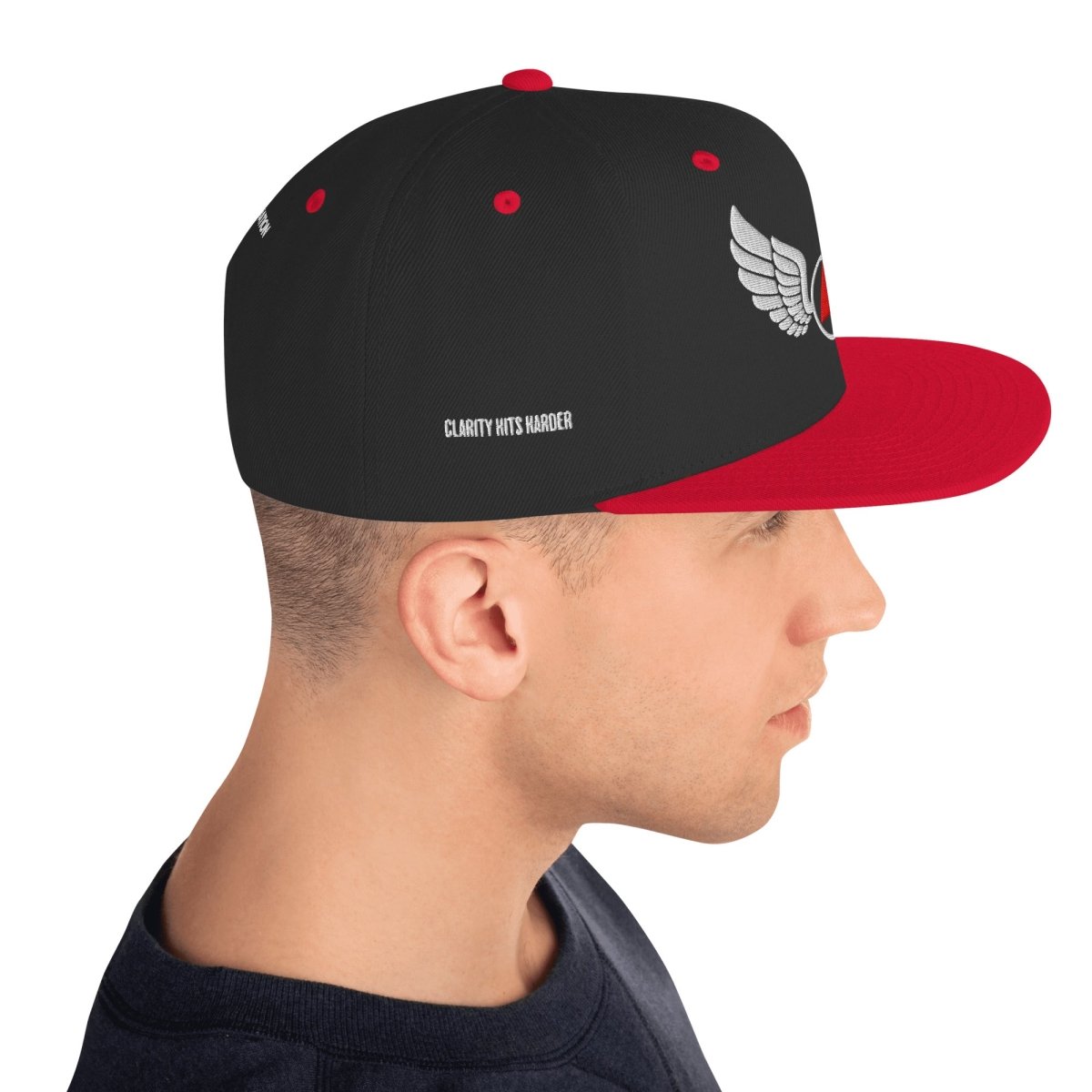 Wings Of Recovery Snapback Hat - Sobriety in Full Flight - Stylish Addiction Recovery Cap for AA Meetings & Sober Living Support