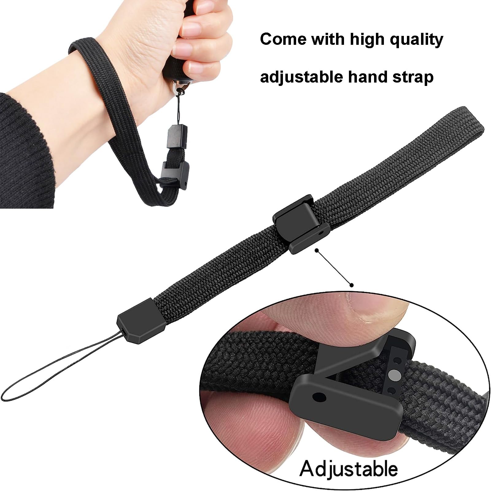 Wireless Bluetooth Camera Remote Shutter for iPhone Android iPad - 3 Pack Adjustable Wrist Strap Selfie Clicker - Perfect for Group Photos, Vlogging & Hands-Free Shooting