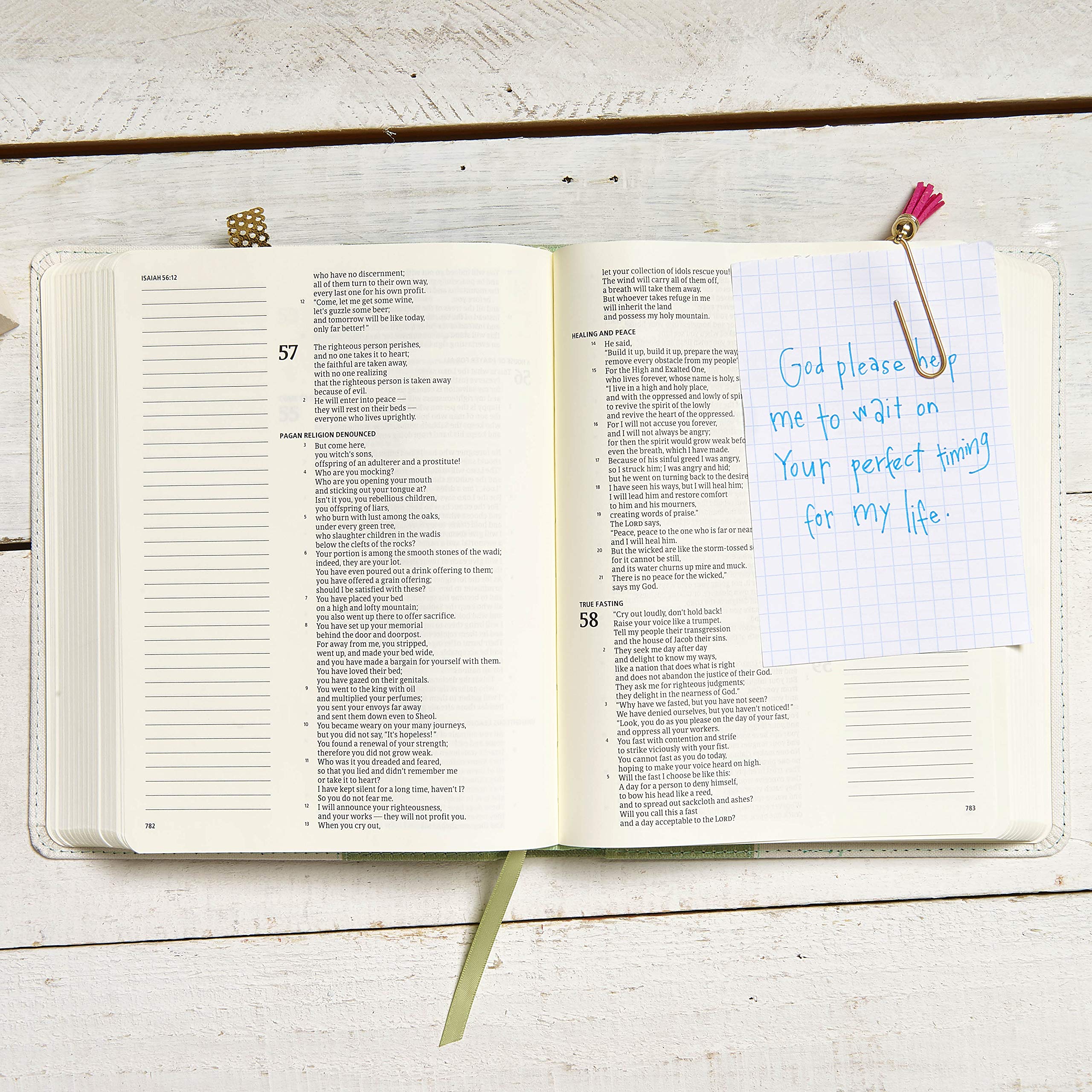 CSB Notetaking Bible - Wide Margins, Journaling Space for Bible Study & Devotion