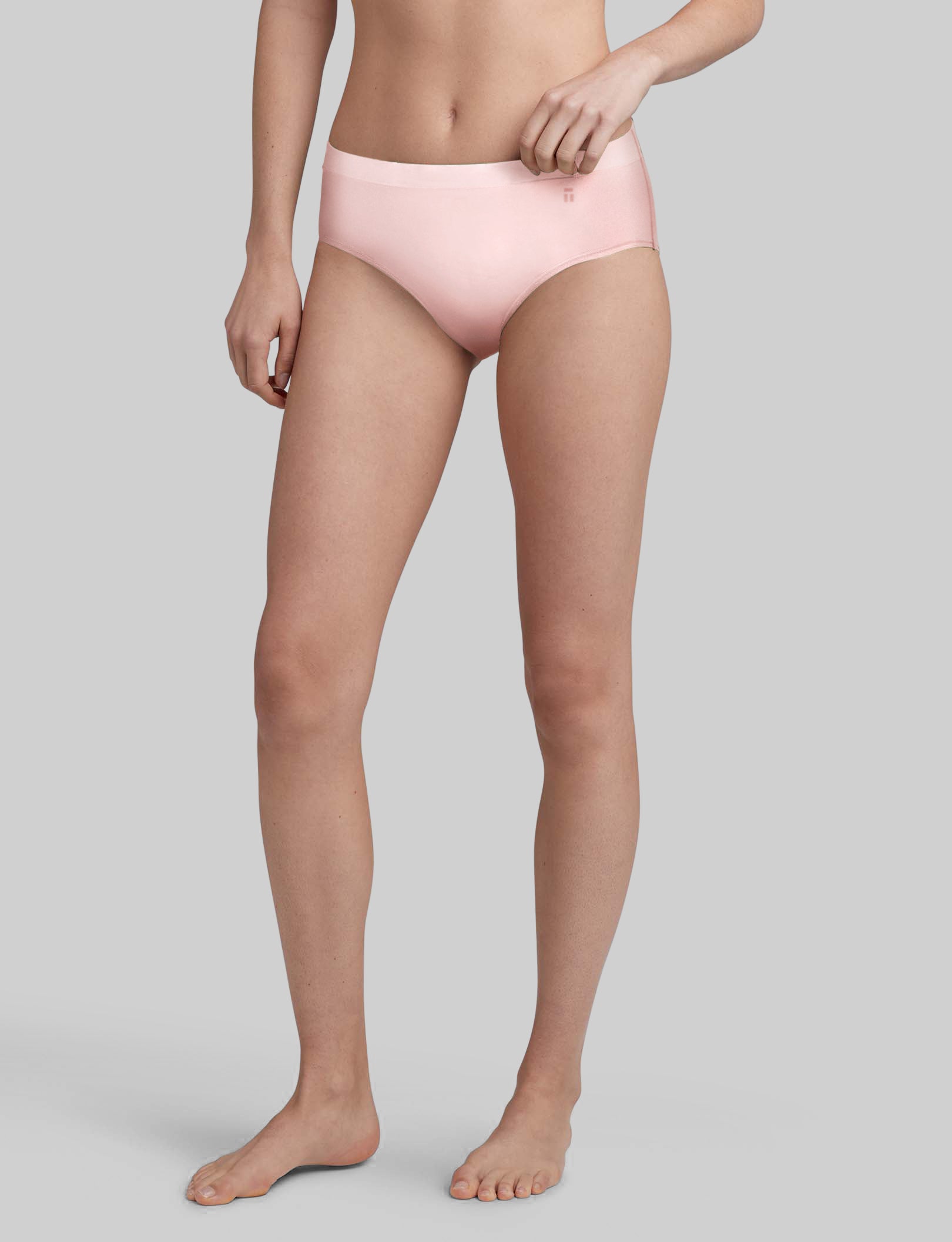 Women's Second Skin High Rise Brief - Ultra Soft Seamless Underwear for Everyday Comfort | Perfect for Yoga, Workouts & Lounge Wear