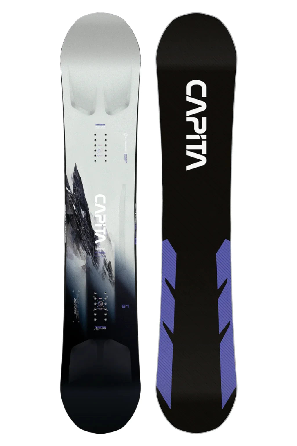 CAPiTA Mega Mercury Snowboard 2025 - All-Mountain Freestyle Snowboard for Men & Women | Perfect for Powder, Park & Pipe Riding | Durable Construction for Advanced Riders