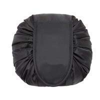 VGMAX Portable Drawstring Makeup Bag - Large Capacity Cosmetic Organizer Pouch for Women | Waterproof Travel Toiletry Bag | Perfect for Gym, Vacation & Daily Use