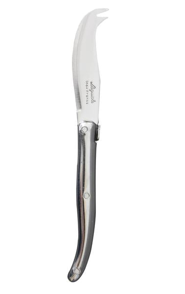 Premium Laguiole Jean Dubost Mini Stainless Steel Cheese Knife - Elegant French Cutlery for Cheese Boards, Charcuterie & Gourmet Entertaining